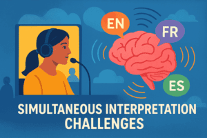 Simultaneous interpretation challenges